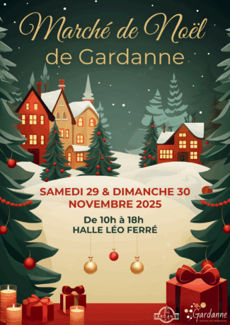 Affiche A4 Marché de Noel