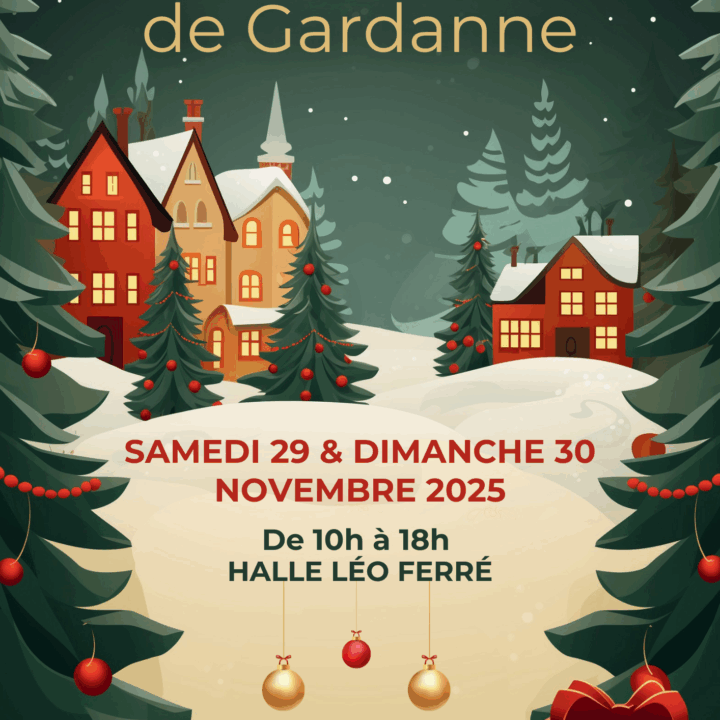 Affiche A4 Marché de Noel