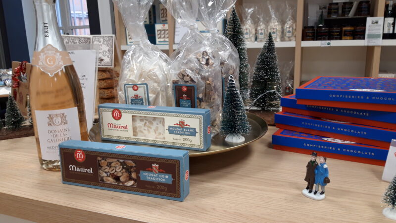 Nougats Maurel en barre ou sachets, coffrets assortiments confiseries Roy René Nougats Maurel en barre ou sachets, coffrets assortiments confiseries Roy René